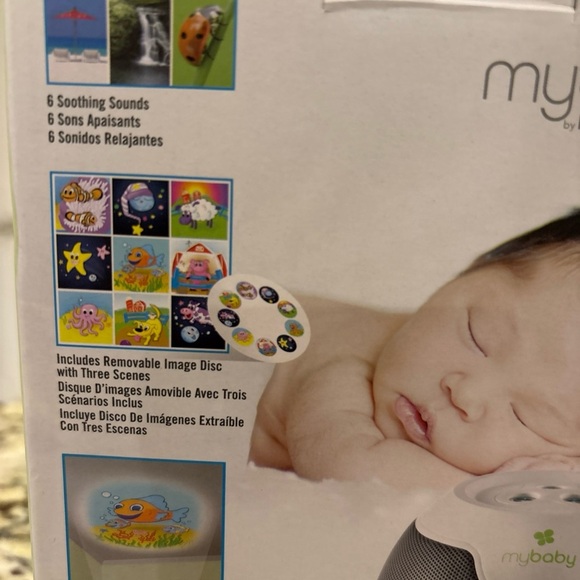 Homedics MyBaby SoundSpa Lullaby Projector and Sound Machine - Picture 5 of 6